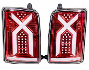 Задний фонарь (X-Style) красный, 2 штуки