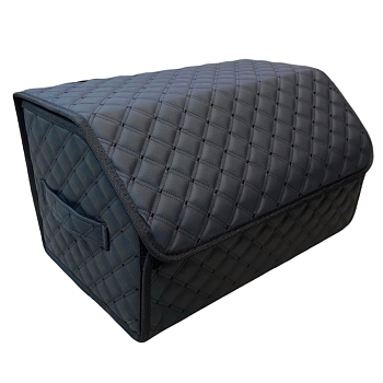 Органайзер короб из экокожи в багажник автомобиля