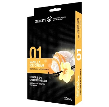Ароматизатор под сиденье Aurami Ванильное мороженое