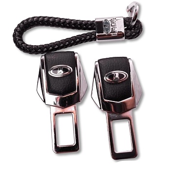 Заглушки ремня безопасности на Лада с брелком